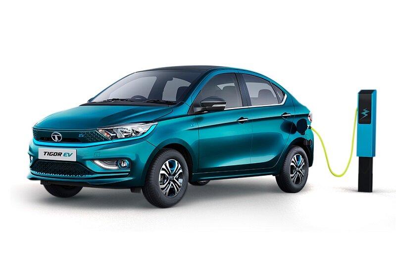 Tata Tigor small electric car in the Indian market