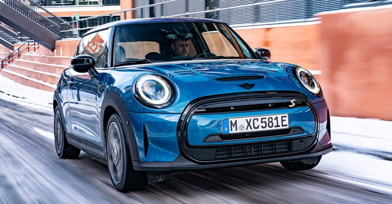 Mini Cooper Electric 2022 sở hữu công suất cực đại giúp di chuyển nhanh chóng