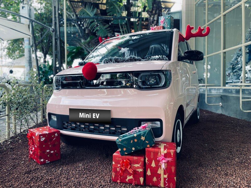 Mẫu xe điện Wuling Mini EV 120 cho Gen Z