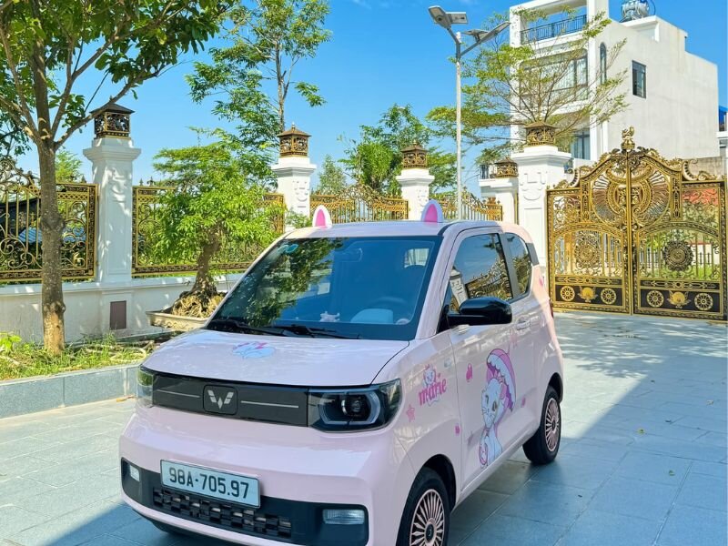 Xe ô tô điện Wuling Mini EV LV2 - 170