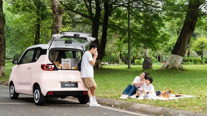 Wuling Mini EV LV2 có cabin thoải mái