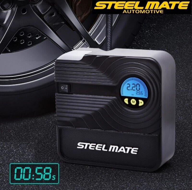 Steelmate P03 12V là một trong những loại bơm lốp ô tô điện tử được ưa chuộng