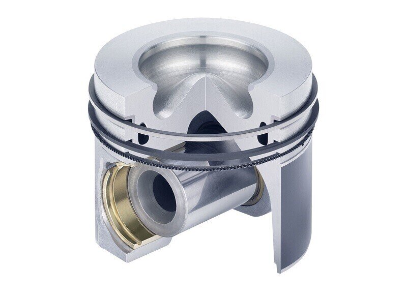 Piston trong trục khuỷu thanh truyền