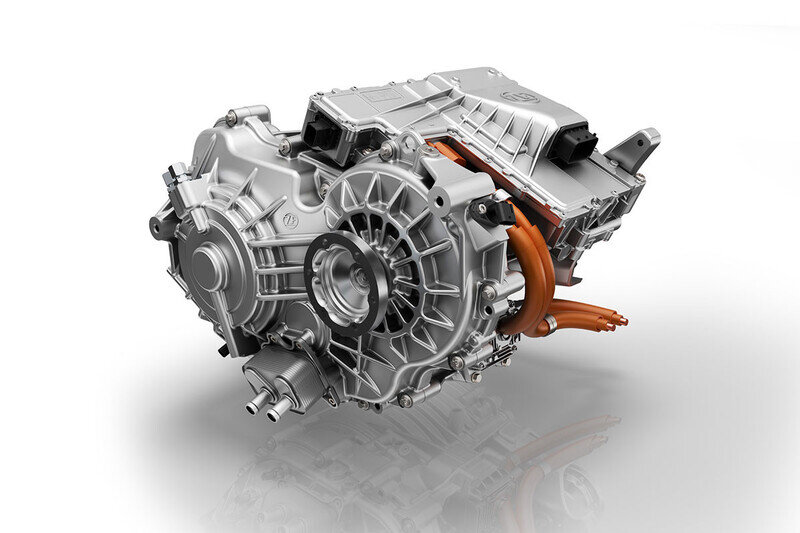 The operating principle of an electric vehicle gearbox is demonstrated through a simple structure with only one level