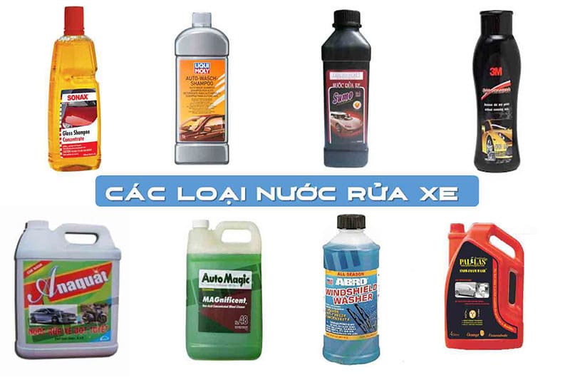 Không nên sử dụng các loại xà phòng giặt để rửa xe&nbsp;