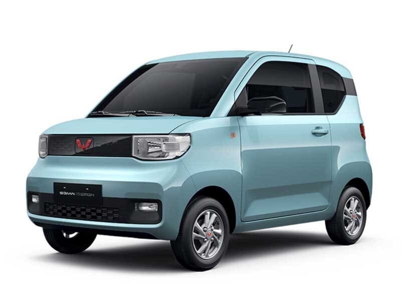 Xe Wuling Mini EV màu xanh hợp với người tuổi Tân Hợi