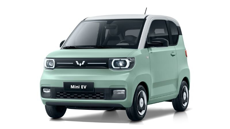 Wuling Mini EV LV2 120 được trang bị hệ thống túi khí ghế lái an toàn