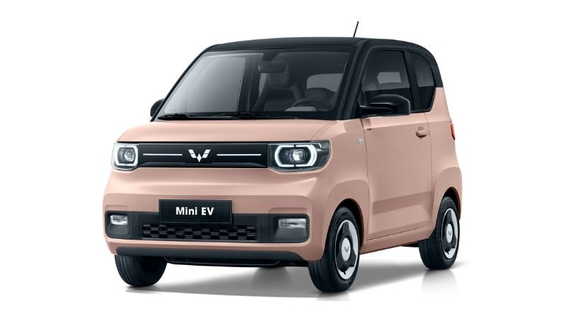 Wuling Mini EV LV2 120 sử dụng đèn pha Projector để tăng khả năng chiếu sáng