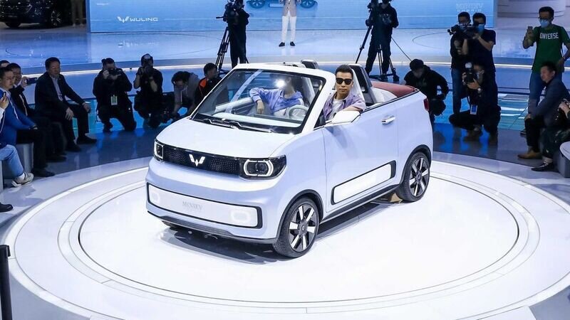 Mức giá dự kiến của dòng ô tô điện Wuling Hongguang Mini EV Cabrio