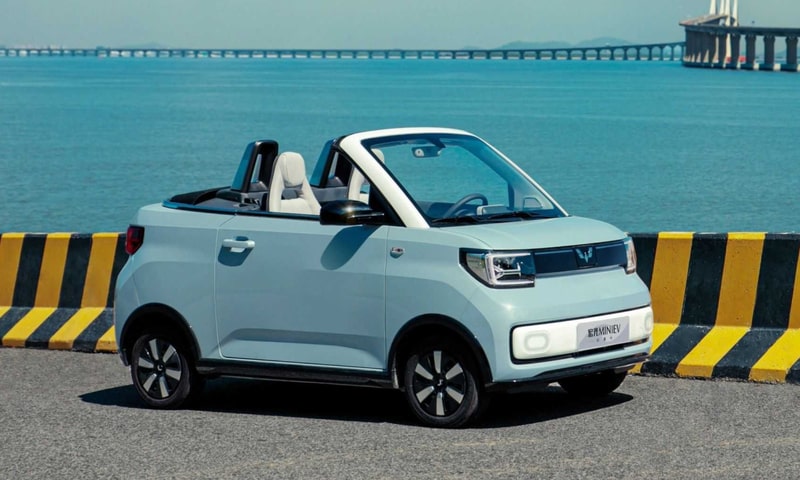 Wuling Mini EV mui trần giúp bạn hòa cùng thiên nhiên trên mọi chuyến hành trình
