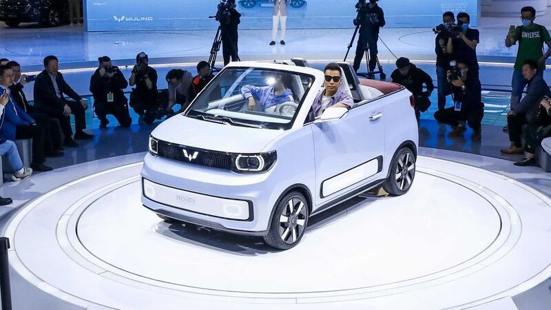 Mức giá dự kiến của dòng ô tô điện Wuling Hongguang Mini EV Cabrio