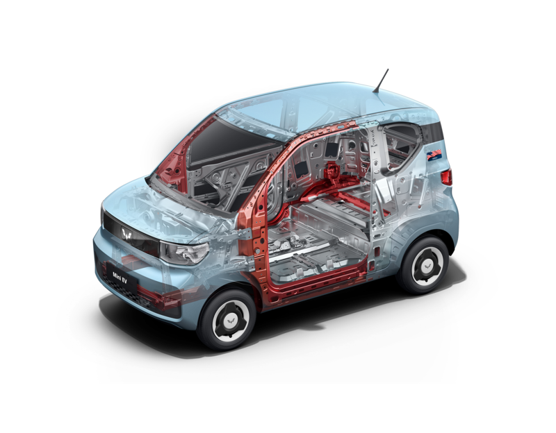 Detailed structure of Wuling electric car